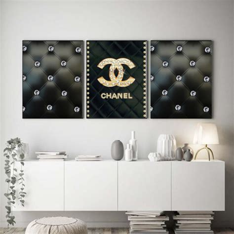 chanel wall prints|chanel paintings for bedroom.